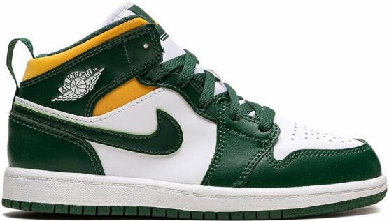 Jordan Kids Jordan 1 Mid sneakers Groen