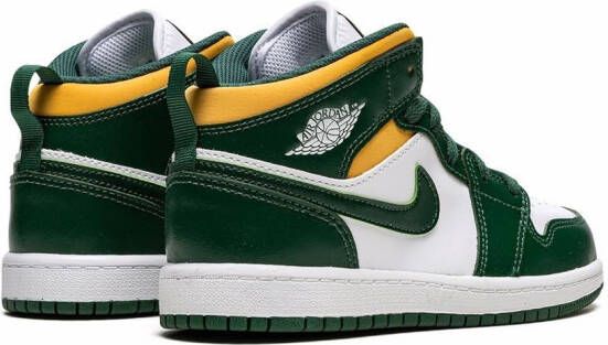 Jordan Kids Jordan 1 Mid sneakers Groen