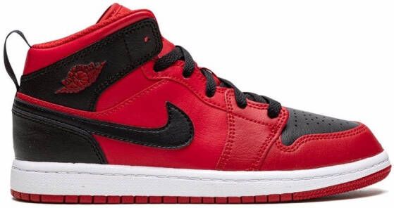 Jordan Kids Jordan 1 Mid sneakers Rood