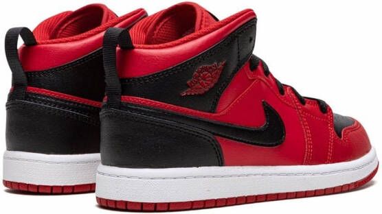 Jordan Kids Jordan 1 Mid sneakers Rood