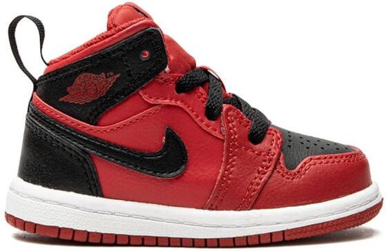 Jordan Kids Jordan 1 Mid sneakers Rood