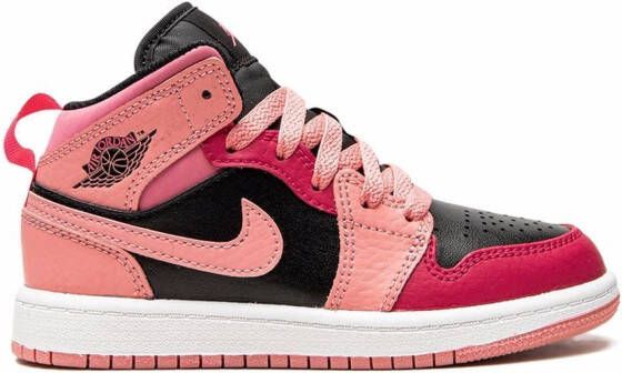 Jordan Kids Jordan 1 Mid sneakers Roze