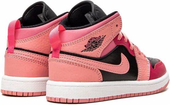 Jordan Kids Jordan 1 Mid sneakers Roze