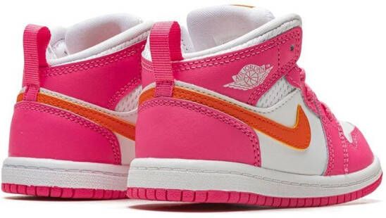 Jordan Kids Jordan 1 Mid sneakers Roze