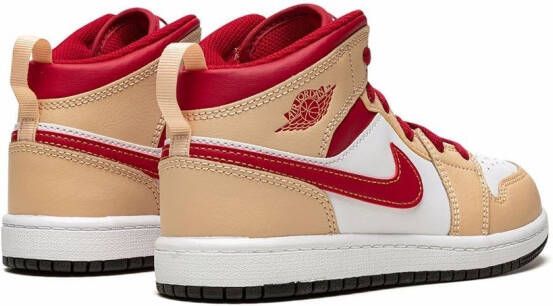 Jordan Kids Jordan 1 Mid sneakers Wit