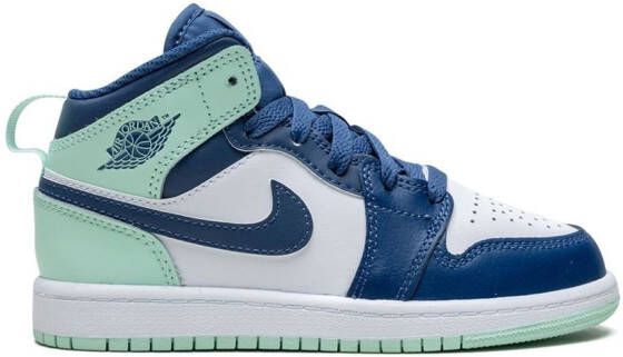 Jordan Kids Jordan 1 Mid sneakers Wit