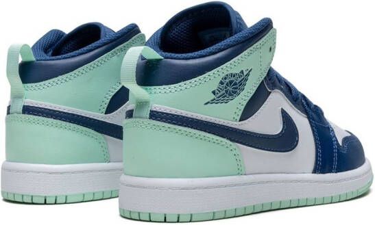 Jordan Kids Jordan 1 Mid sneakers Wit