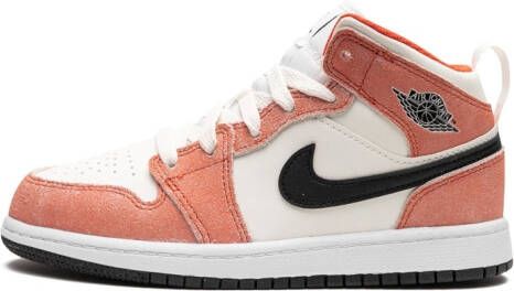 Jordan Kids Jordan 1 Mid sneakers Wit