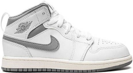 Jordan Kids Jordan 1 Mid sneakers Wit