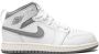 Jordan Kids Jordan 1 Mid sneakers Wit - Thumbnail 2