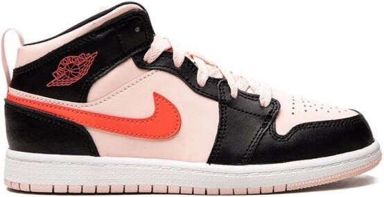 Jordan Kids Jordan 1 Mid sneakers Zwart