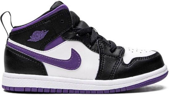 Jordan Kids Jordan 1 Mid sneakers Zwart