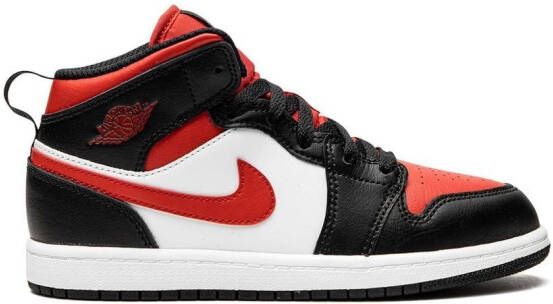 Jordan Kids Jordan 1 Mid sneakers Zwart