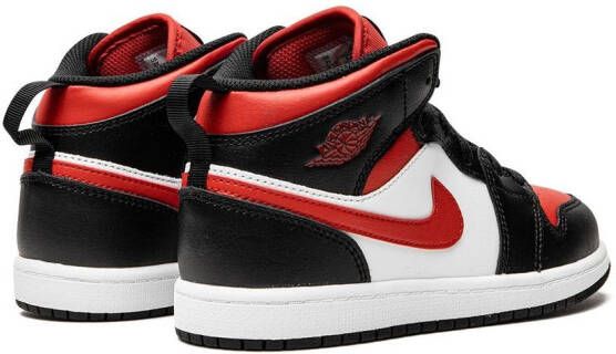 Jordan Kids Jordan 1 Mid sneakers Zwart