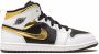 Jordan Kids Jordan 1 mid-top sneakers Wit - Thumbnail 2