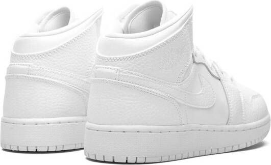 Jordan Kids Jordan 1 mid-top sneakers Wit