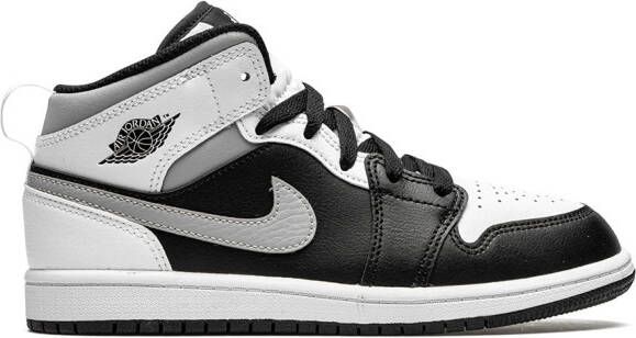 Jordan Kids Jordan 1 mid-top sneakers Zwart