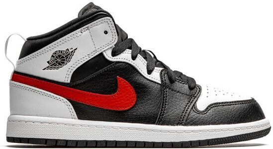 Jordan Kids Jordan 1 mid-top sneakers Zwart