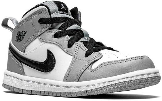 Jordan Kids Jordan 1 mid-top TD sneakers Grijs