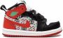 Jordan Kids "Jordan 1 Mid Ugly Christmas Sweater sneakers" Wit - Thumbnail 2