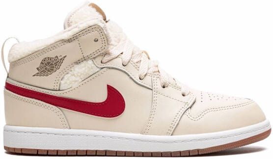 Jordan Kids Jordan 1 MID UTL sneakers Beige