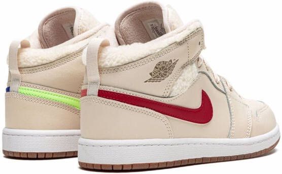 Jordan Kids Jordan 1 MID UTL sneakers Beige