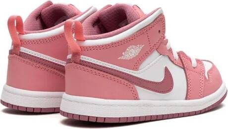 Jordan Kids "Jordan 1 Mid Valentine's Day 2023 sneakers" Roze