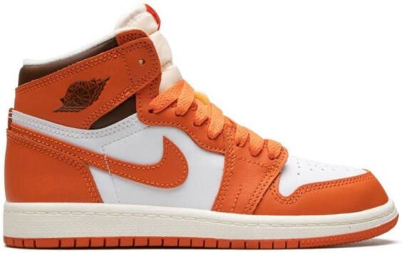 Jordan Kids Jordan 1 Retro High OG sneakers Oranje