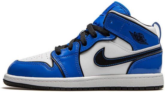 Jordan Kids Jordan 1 SE PS mid-top sneakers Blauw