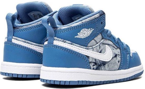 Jordan Kids Jordan 1 TD sneakers Blauw