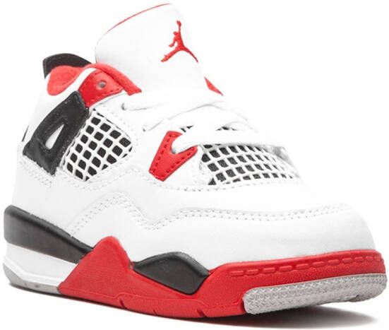 Jordan Kids Jordan 4 Retro sneakers Wit