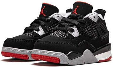 Jordan Kids Jordan 4 Retro sneakers Zwart