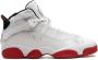 Jordan Kids Jordan 6 Rings sneakers Wit - Thumbnail 2