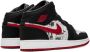 Jordan Kids TEEN Air Jordan 1 high-top sneakers Zwart - Thumbnail 3