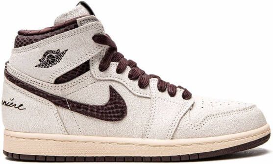 Jordan Kids "x A Ma Maniére Air Jordan 1 High OG Airness sneakers" Beige