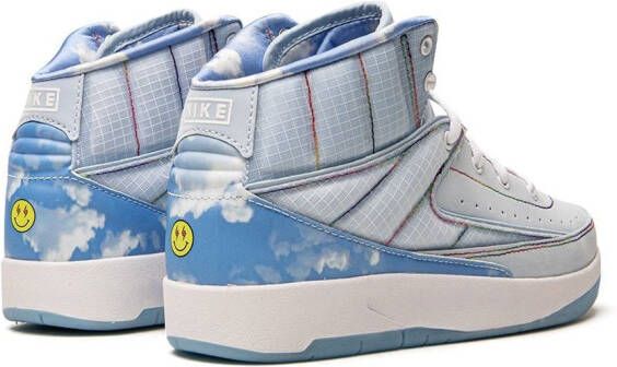 Jordan Kids x J Balvin Air Jordan 2 sneakers Blauw