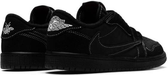 Jordan Kids x Travis Scott Jordan 1 Low sneakers Zwart