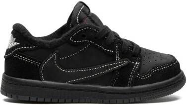 Jordan Kids x Travis Scott Jordan 1 Low sneakers Zwart