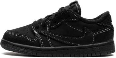 Jordan Kids x Travis Scott Jordan 1 Low sneakers Zwart