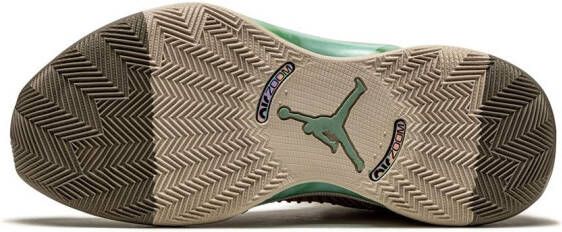 Jordan "x CLOT Air 35 Warrior Jade sneakers" Bruin