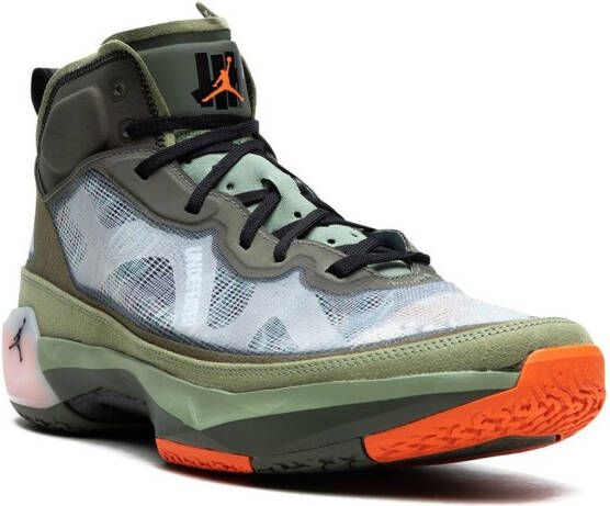 Jordan x Undefeated Air 37 sneakers Groen