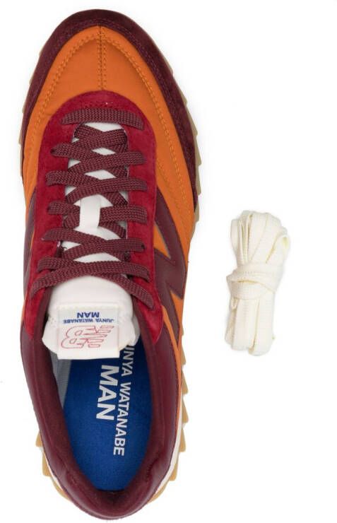 Junya Watanabe MAN RC30 sneakers met vlakken Rood