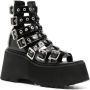 Junya Watanabe Sandalen met plateauzool Zwart - Thumbnail 2