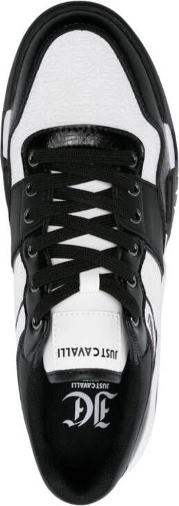 Just Cavalli Chunky sneakers met logo-reliëf Zwart