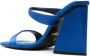 Just Cavalli 105 mm sandalen met vierkante neus Blauw - Thumbnail 3