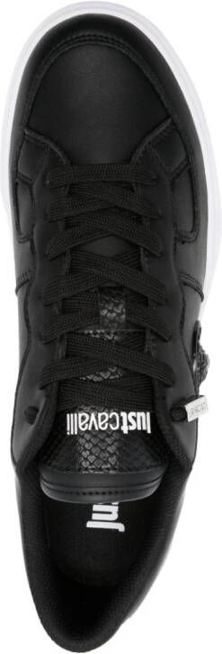 Just Cavalli Sneakers met logopatch Zwart