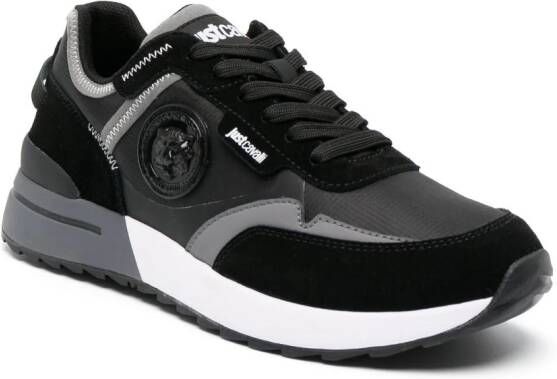 Just Cavalli Sneakers met logopatch Zwart