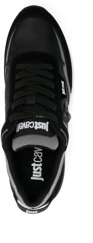 Just Cavalli Sneakers met logopatch Zwart