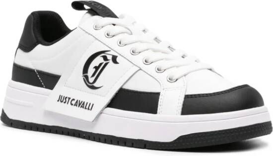 Just Cavalli Sneakers met logoprint Wit