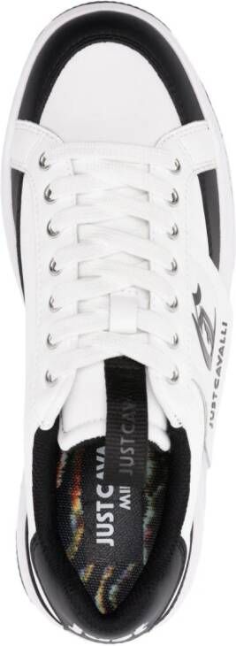 Just Cavalli Sneakers met logoprint Wit